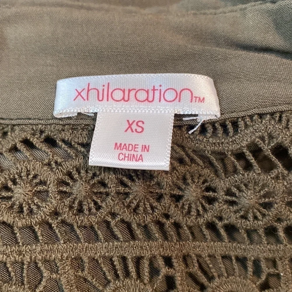 NWT Xhilaration Lightweight Patched Jacket Size XS